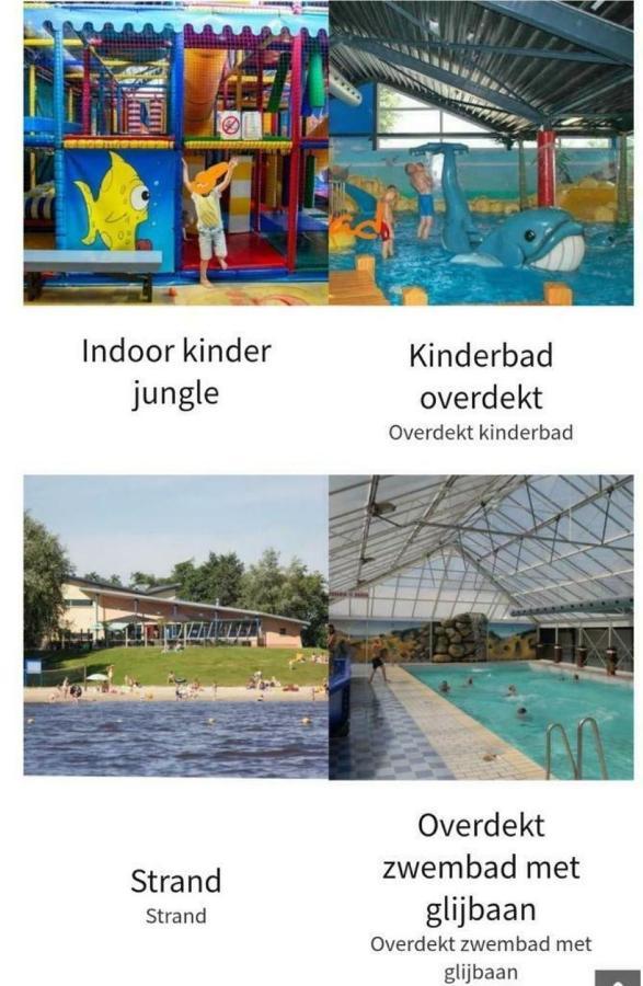 Вилла Kajuit423 6Pers 5Sterren Vakantiepark Bergumermeer Aan Het Water In Friesland Met Zwembad Suameer Экстерьер фото