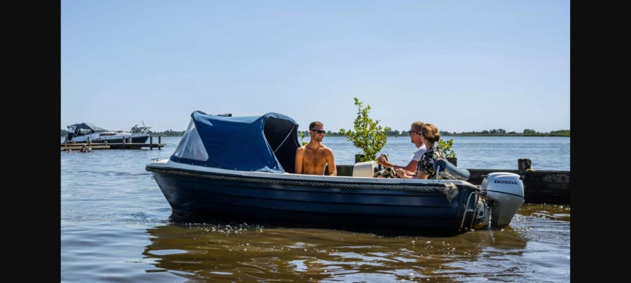 Вилла Kajuit423 6Pers 5Sterren Vakantiepark Bergumermeer Aan Het Water In Friesland Met Zwembad Suameer Экстерьер фото