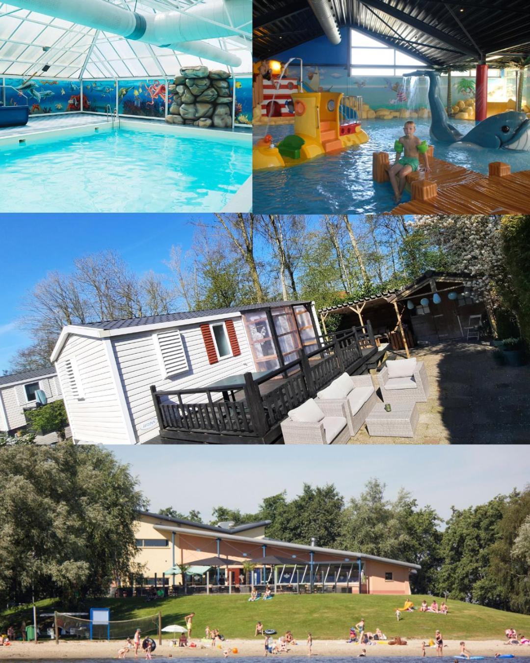 Вилла Kajuit423 6Pers 5Sterren Vakantiepark Bergumermeer Aan Het Water In Friesland Met Zwembad Suameer Экстерьер фото